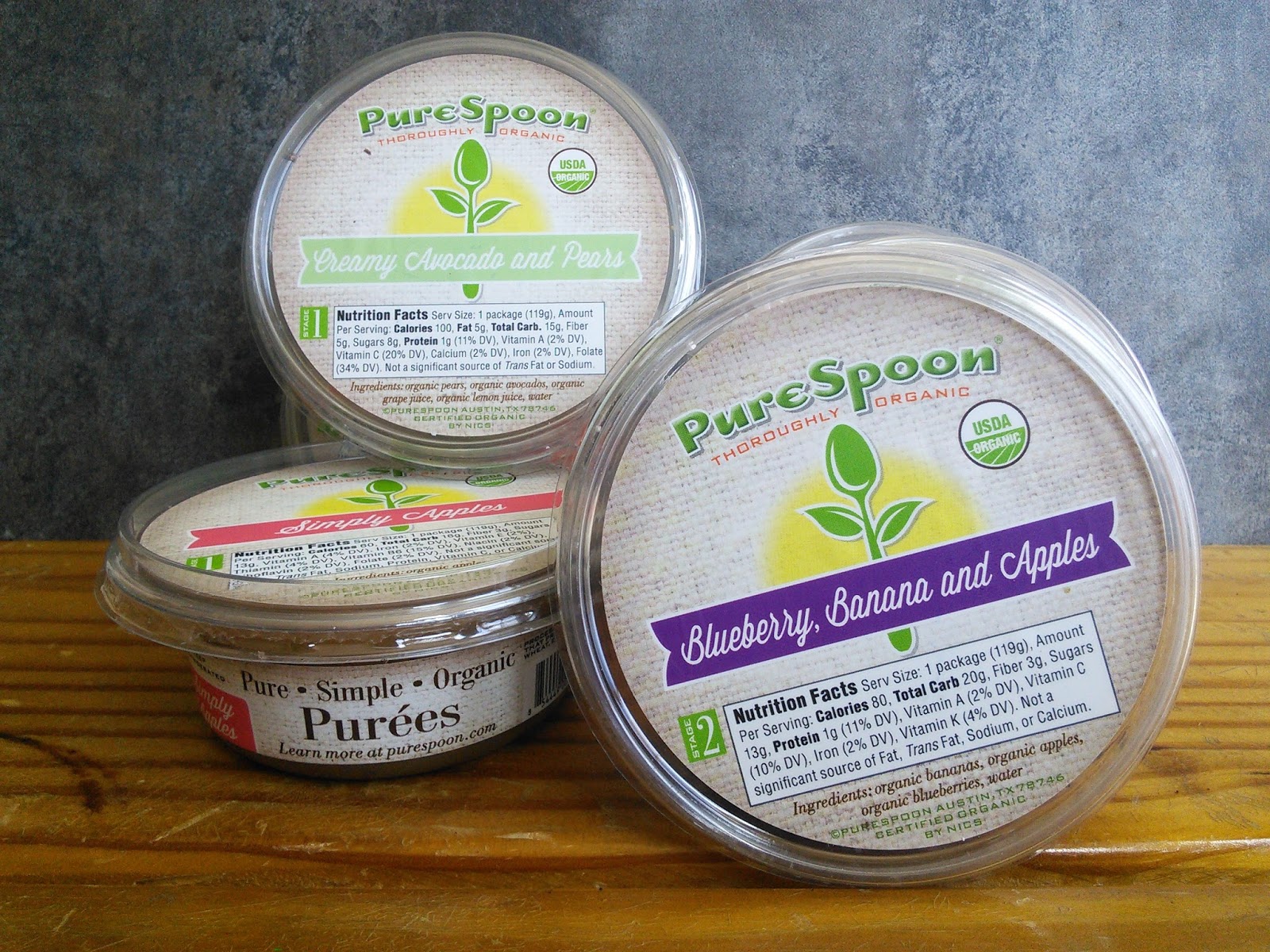 Pure spoon deals organic baby food